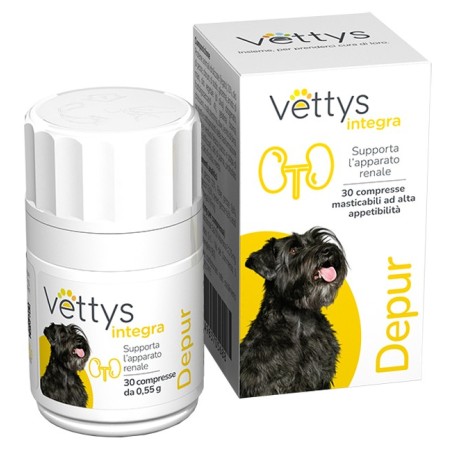 Pharmaidea Vettys Integra Depur Cane 30 Compresse Masticabili