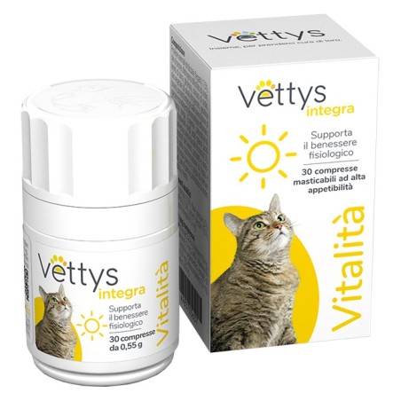 Pharmaidea Vettys Integra Vitalita' Gatto 30 Compresse Masticabili