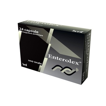 Bmt Pharma Enterolex integratore 24 Capsule