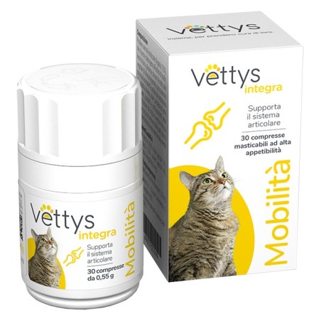 Pharmaidea Vettys Integra Mobilita' Gatto 30 Compresse Masticabili