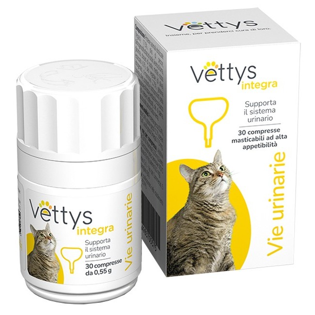 Pharmaidea Vettys Integra Vie Urinarie Gatto 30 Compresse Masticabili