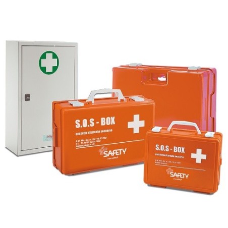 Safety Cassetta Pronto Soccorso Plastica Vuota Tipo C 1 pezzo