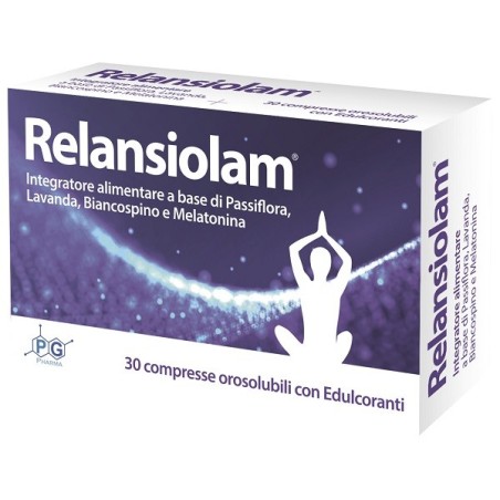 Pg Pharma Relansiolam integratore 30 Compresse