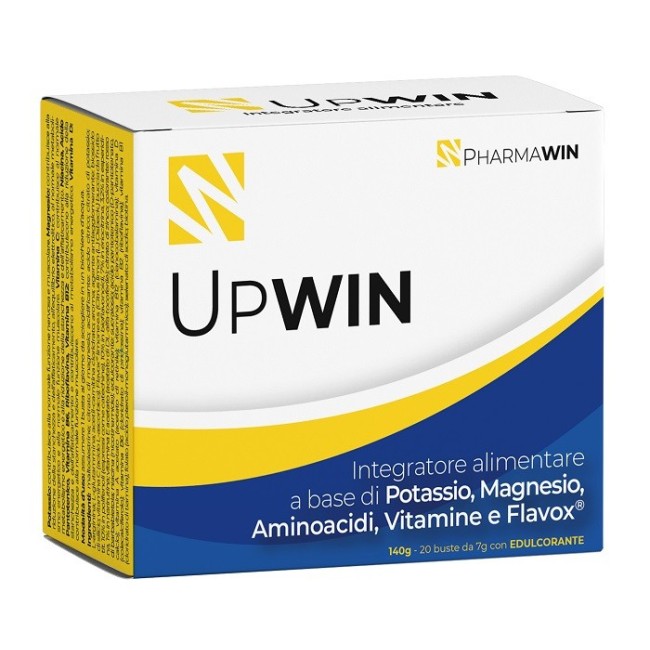 Pharmawin Upwin 20 Bustine di magnesio e potassio