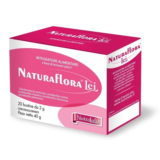 Nutralabs Naturaflora Lei integratore 20 Bustine 2 G