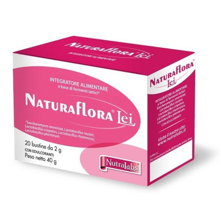 Nutralabs Naturaflora Lei integratore 20 Bustine 2 G