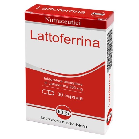 Kos Lattoferrina 200mg integratore 30 Capsule