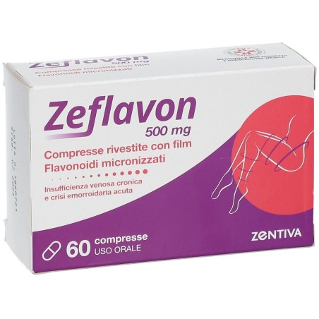 Zentiva Italia Zeflavon 500 Mg Compresse Rivestite Con Film