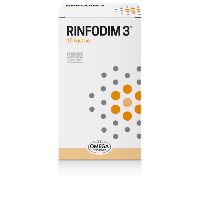 Omega Pharma Rinfodim 3 integratore 15 Bustine