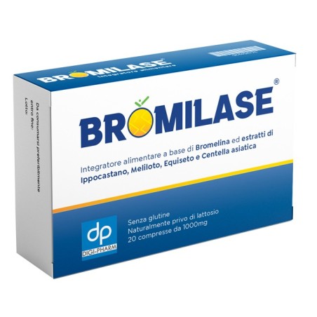 Digi-pharm Bromilase integratore 20 Compresse