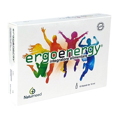 Naturneed Ergoenergy integratore 10 Fialoidi Da 10 Ml