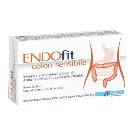 Infarma Endofit Colon Sensibile 30 Compresse Gastroresistenti