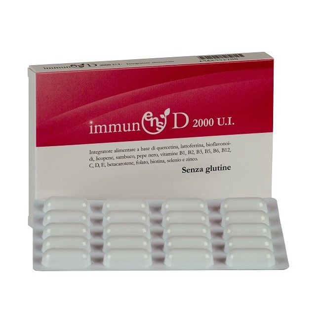 E. N. S. Immunens D 2000 Ui integratore 20 Capsule