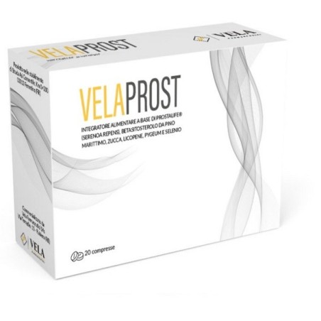 Vela Farmaceutici Velaprost integratore 20 Compresse