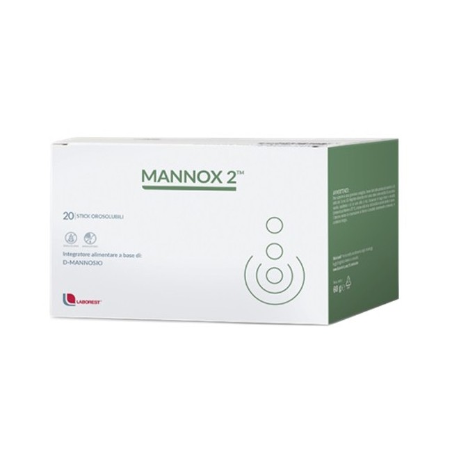 Uriach Italy Mannox 2tm  integratore 20 Stick Orosolubili