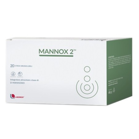 Uriach Italy Mannox 2tm  integratore 20 Stick Orosolubili