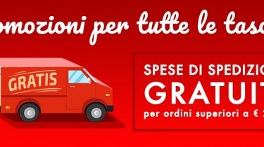 Spedizioni gratuite per tutto il mese di giugno