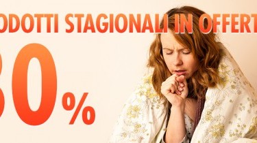 -30% di sconto sui prodotti stagionali