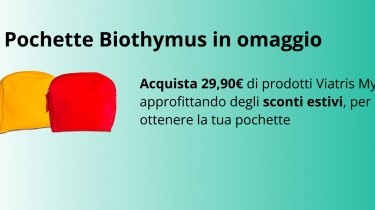 In regalo per te una pochette Biothymus