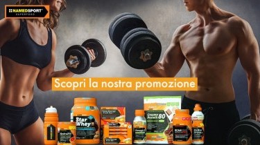 Namedsport: barrette e proteine in offerta