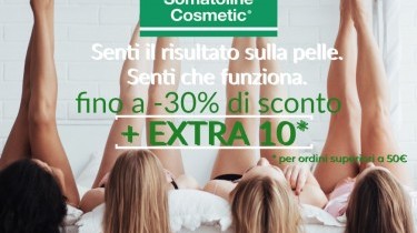 Somatoline fino al - 30% + extra 10%