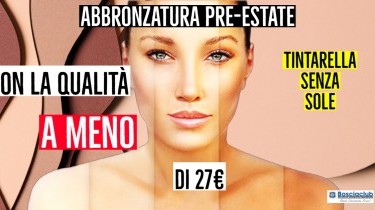 Abbronzatura pre-estate a meno di 28€