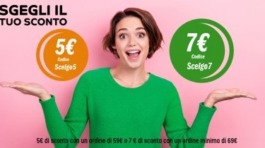 Scegli il tuo sconto per il weekend