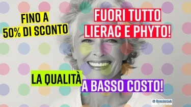 Fuori tutto Lierac & Phyto sconti fino al 50%