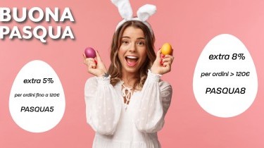 Extra 8% valido fino a Pasqua