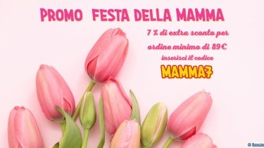 Festa della mamma: extra 7%