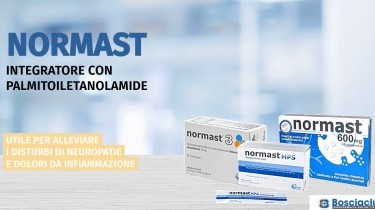 Normast: integratore a base di Palmitoiletanolamide ultra-micronizzata (PEA)