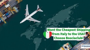 Want the Cheapest Shipping from Italy to the USA? Choose Bosciaclub Para-Pharmacy!