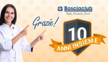 Celebriamo insieme i 10 anni di Bosciaclub!